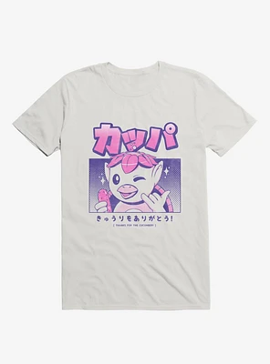 Japanese Kappa Do You Love Me? White T-Shirt
