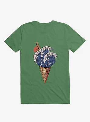 Kanagawa Ice Cream Irish Green T-Shirt