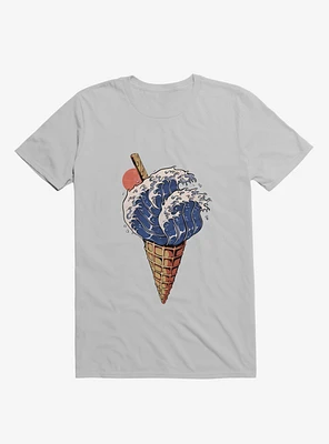 Kanagawa Ice Cream Grey T-Shirt