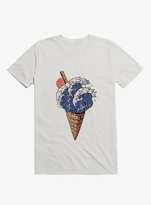 Kanagawa Ice Cream White T-Shirt