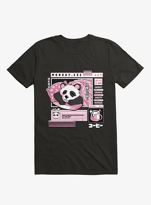 Monday Exe Sleeping Panda T-Shirt