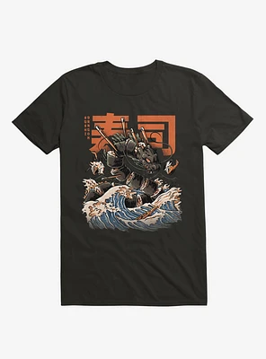 The Black Sushi Dragon Attack T-Shirt