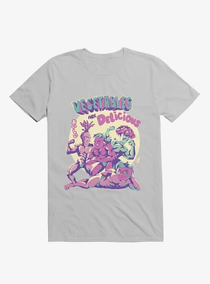 Vegetables Are Delicious Ice Grey T-Shirt