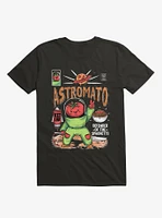 Astromato Defender Of The Spaghetti Black T-Shirt