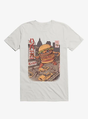 Burgerzilla Attack White T-shirt