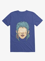 I Found Myself Blue Haired Royal T-Shirt