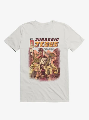 Jurassic Jesus Evil Exterminator White T-Shirt