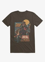 TokuJesus VS. Techno Devil Brown T-Shirt