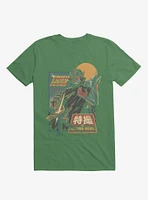 TokuJesus VS. Techno Devil Irish Green T-shirt