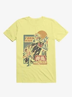 TokuJesus VS. Techno Devil Corn Silk Yellow T-Shirt