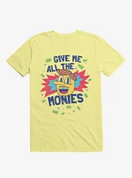 Capitalism Is Awesome! Yellow T-Shirt