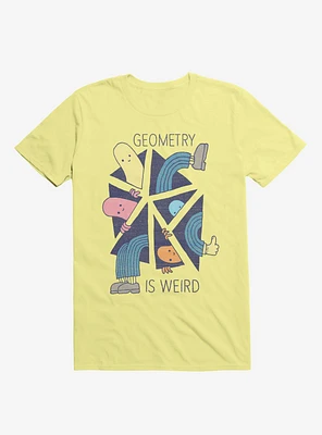 Geometry Is Weird Yellow T-Shirt