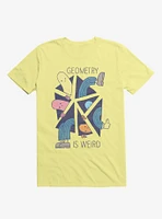 Geometry Is Weird Yellow T-Shirt