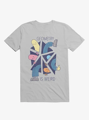 Geometry Is Weird Silver T-Shirt