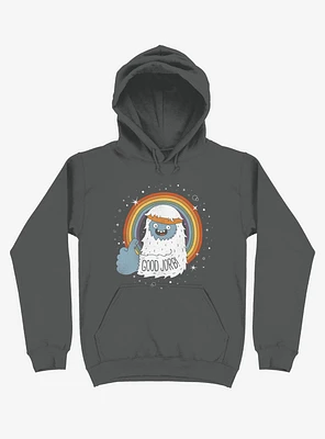 Good Jorb! Asphalt Grey Hoodie