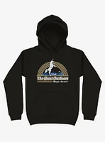 Magic Awaits! Unicorn Black Hoodie