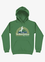 Magic Awaits! Unicorn Kelly Green Hoodie