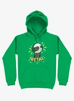 Metal Is My Co-Pilot Kelly Green Hoodie