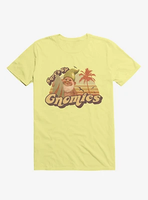 Surf's Up Gnomies Yellow T-Shirt