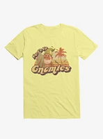 Surf's Up Gnomies Yellow T-Shirt
