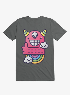 U Are Best Good Friend! Rainbow Asphalt Grey T-Shirt