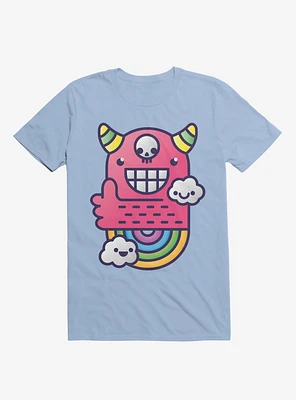 U Are Best Good Friend! Rainbow Light Blue T-Shirt