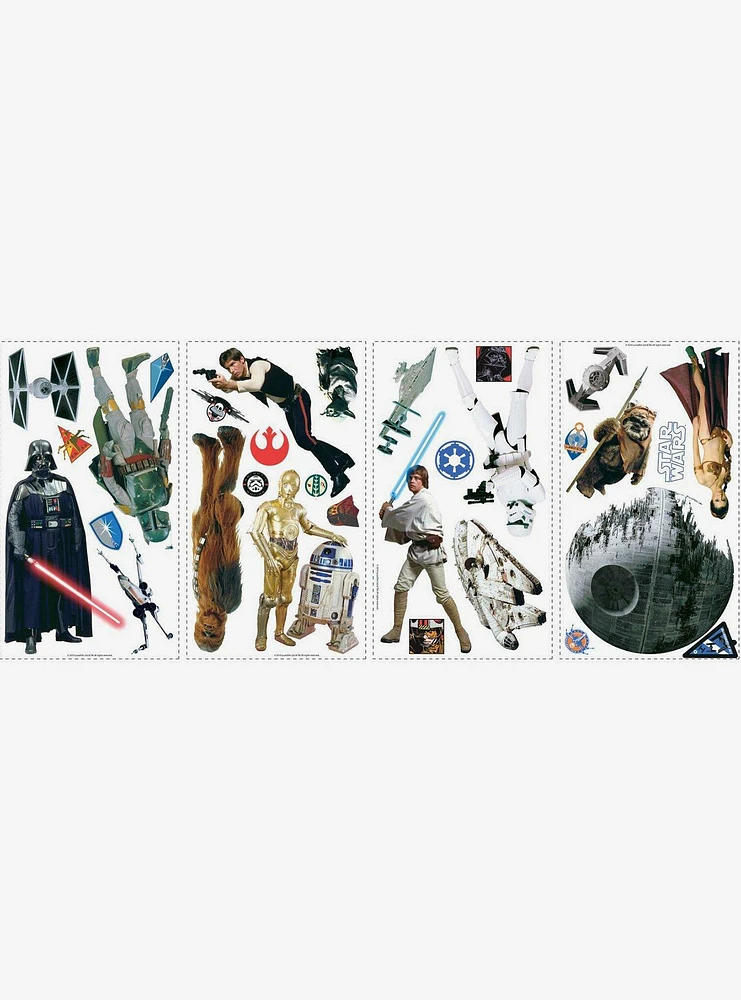 Star Wars Classic Peel & Stick Wall Decals