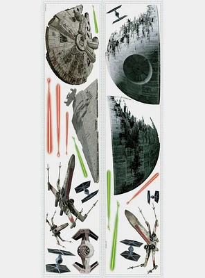 Star Wars Classic Spaceships Peel And Stick Wall Decals