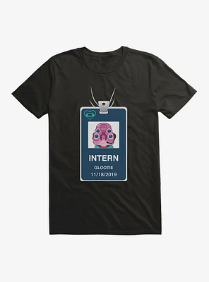 Rick And Morty Glootie Intern Badge T-Shirt