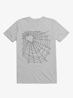 Caught You My Hearted Web Ice Grey T-Shirt