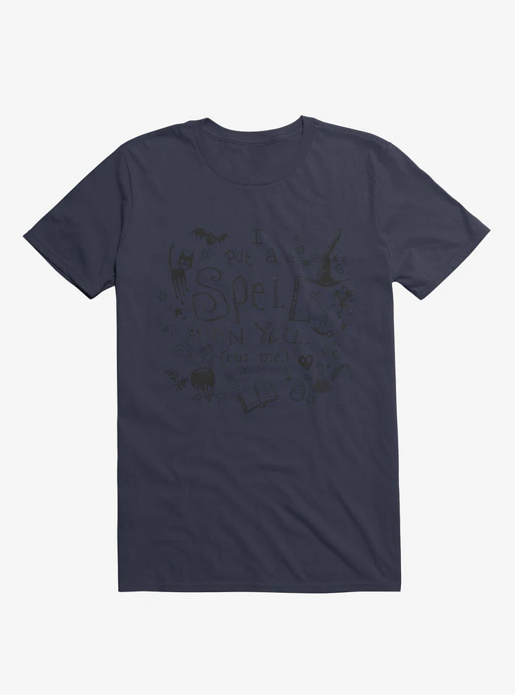 Spell On You Navy Blue T-Shirt