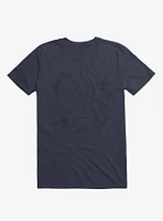 Spell On You Navy Blue T-Shirt