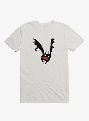 Spooky Little Bat White T-Shirt