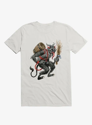 The Krampus Is Coming For You White T-Shirt