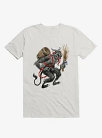 The Krampus Is Coming For You White T-Shirt