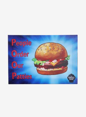 SpongeBob SquarePants P.O.O.P. Canvas Wall Art