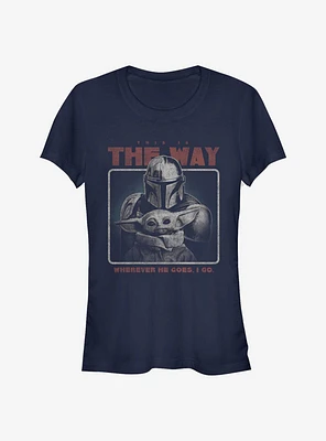 Star Wars The Mandalorian Retro This Is Way Girls T-Shirt
