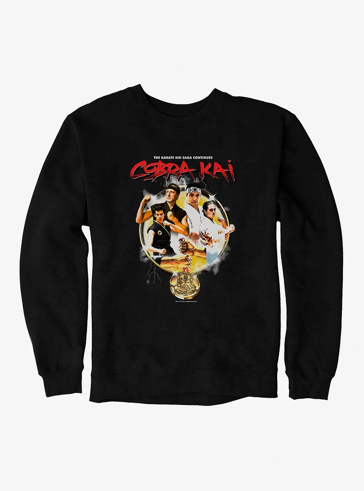 Cobra Kai The Saga Continues Sweatshirt