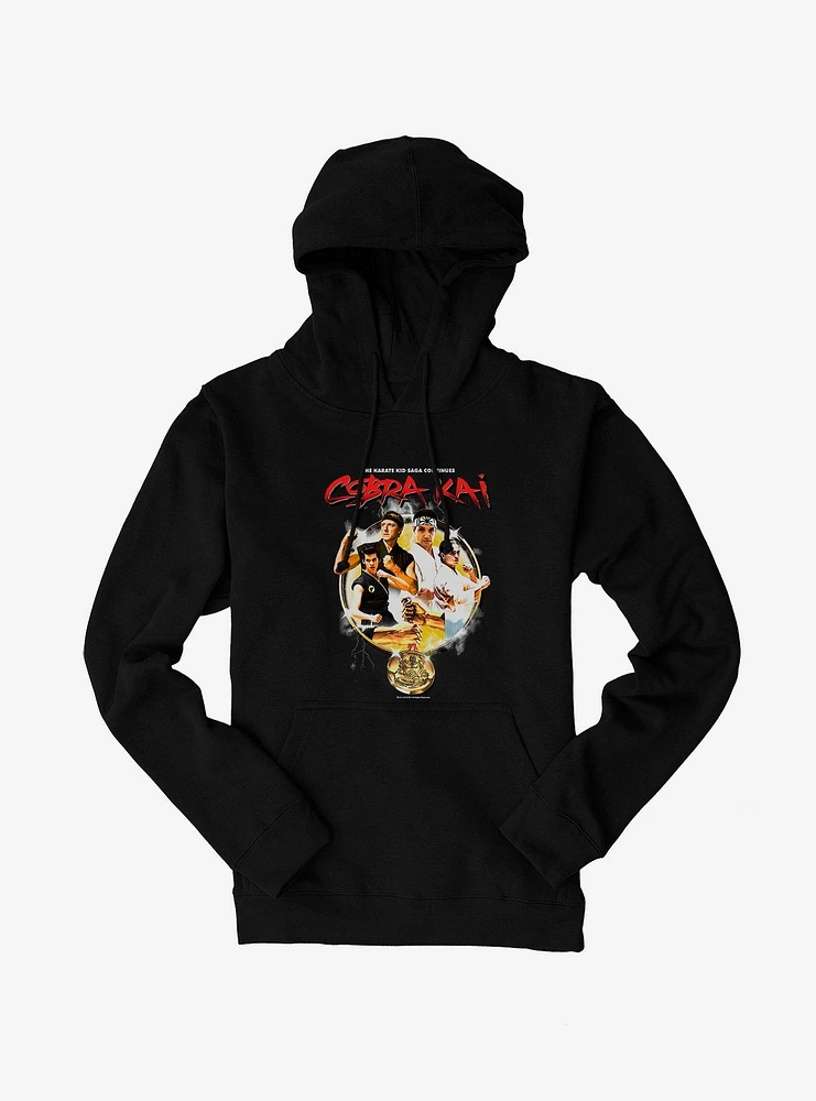 Cobra Kai The Saga Continues Hoodie