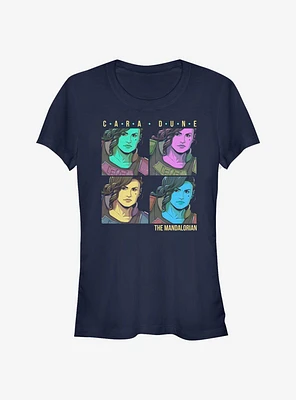 Star Wars The Mandalorian Cara Dune Box Girls T-Shirt