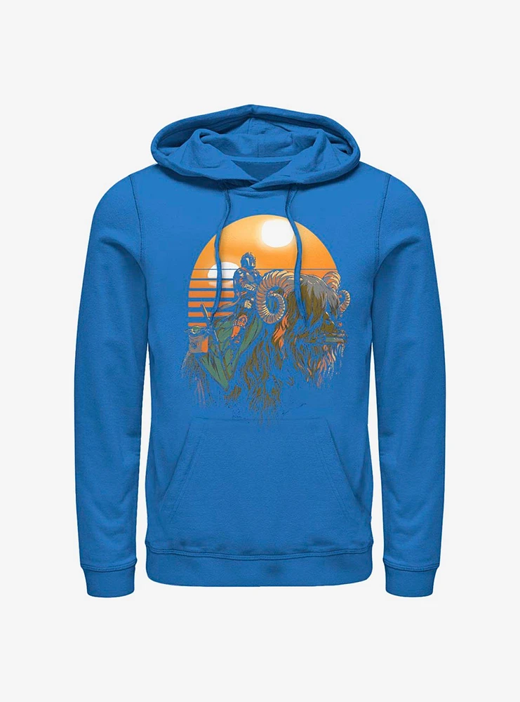 Star Wars The Mandalorian Bantha Riders Hoodie