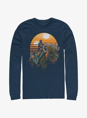 Star Wars The Mandalorian Bantha Riders Long-Sleeve T-Shirt