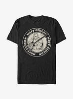 Star Wars The Mandalorian Moff Gideon Circle T-Shirt