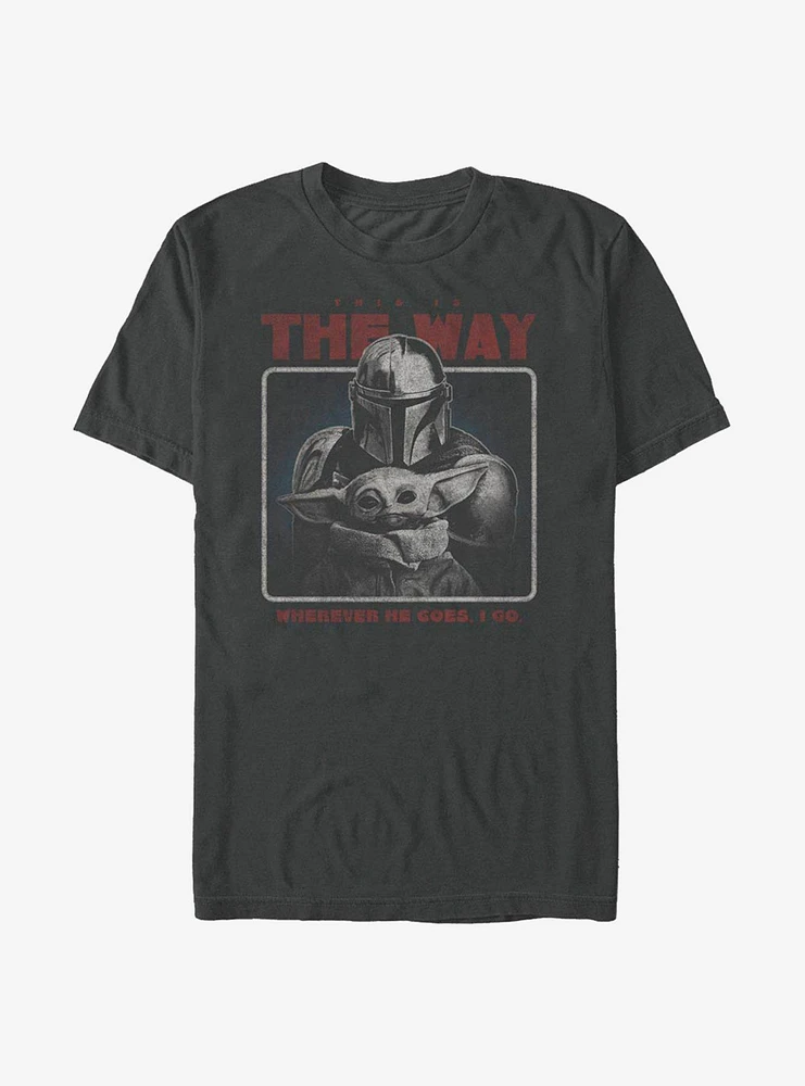 Star Wars The Mandalorian Retro This Is Way T-Shirt