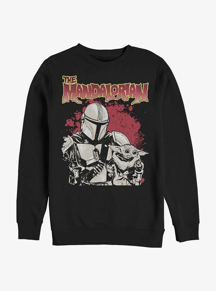 Star Wars The Mandalorian Great Pair Crew Sweatshirt