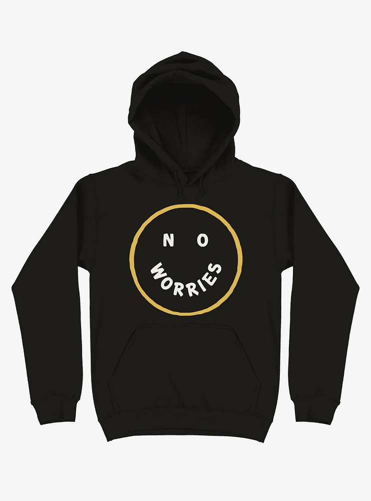 No Worries Smile Face Hoodie