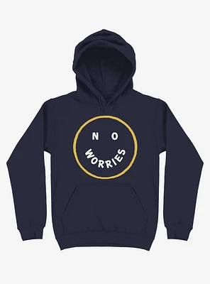 No Worries Smile Face Hoodie