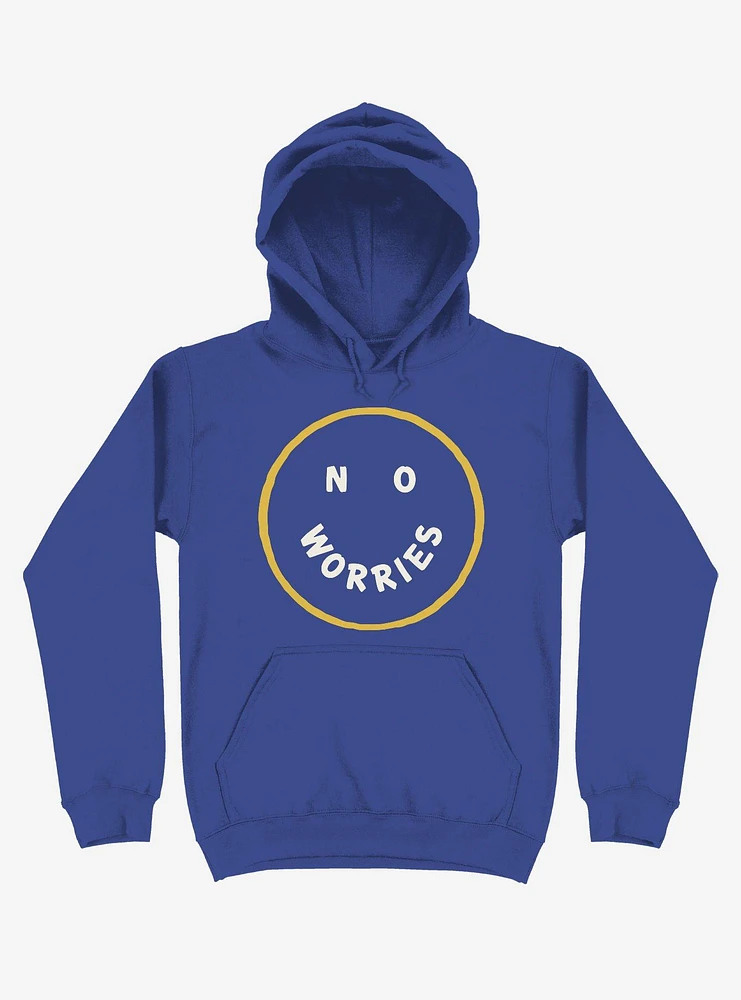 No Worries Smile Face Hoodie