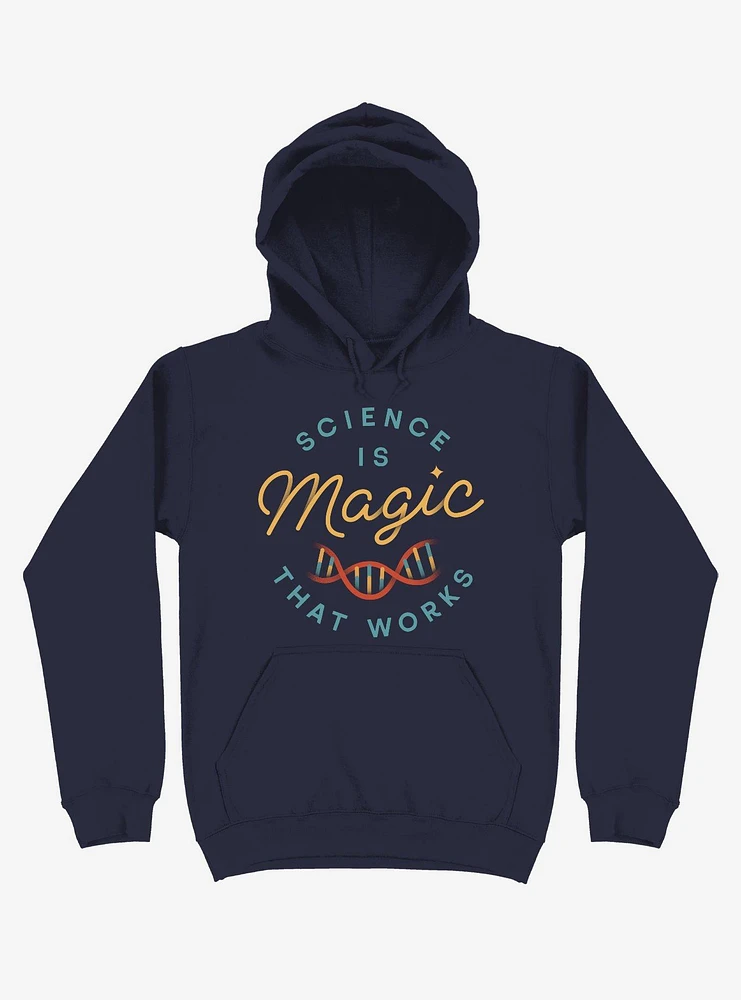 Science Is Magic Text Hoodie