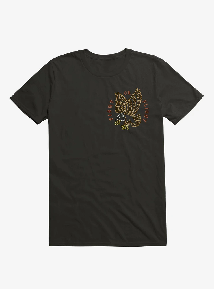 Fight Or Flight Eagle T-Shirt